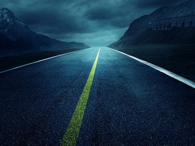 the road immediately ahead of us the road immediately ahead of us